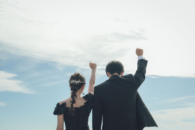 お二人のお好きなポーズも！！