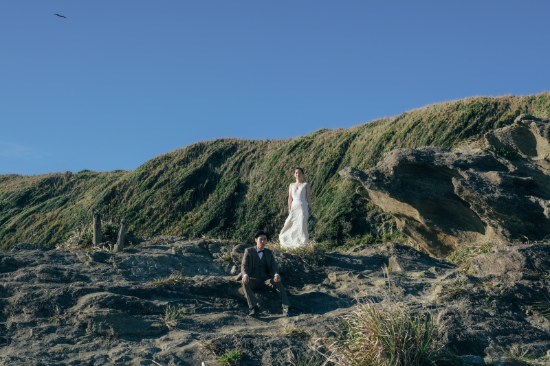 壮大な岩と崖で、ダイナミックな撮影を！