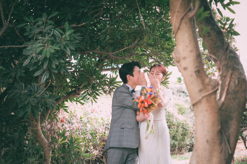 ラフで自然なお二人