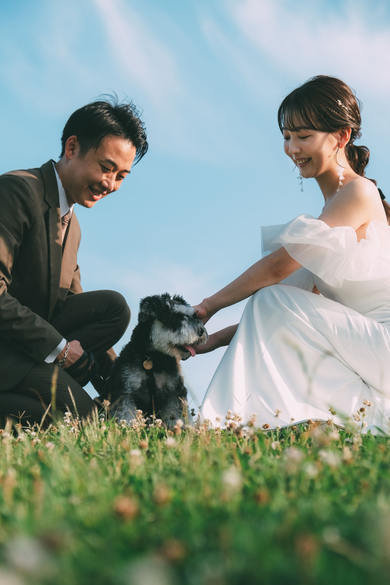 愛犬ウェディング