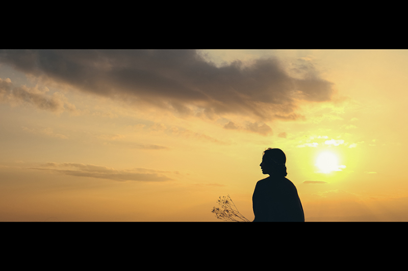 旦那様を待つシルエット