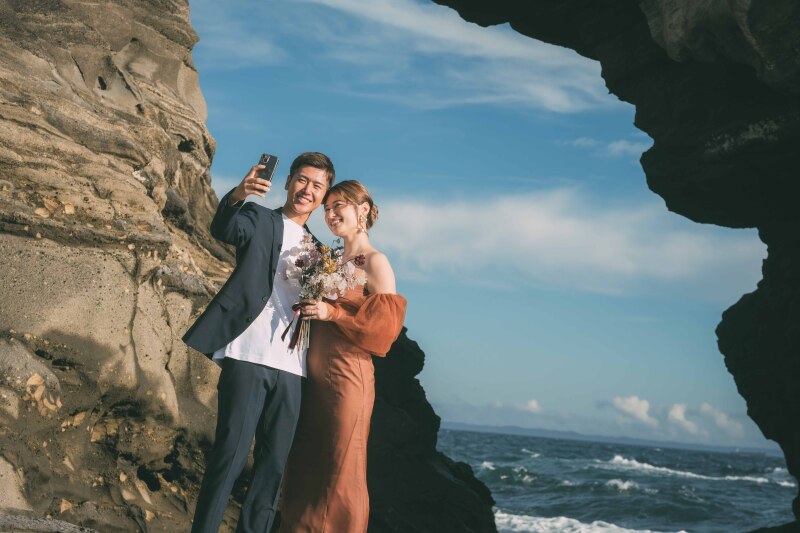 お二人らしい一枚を