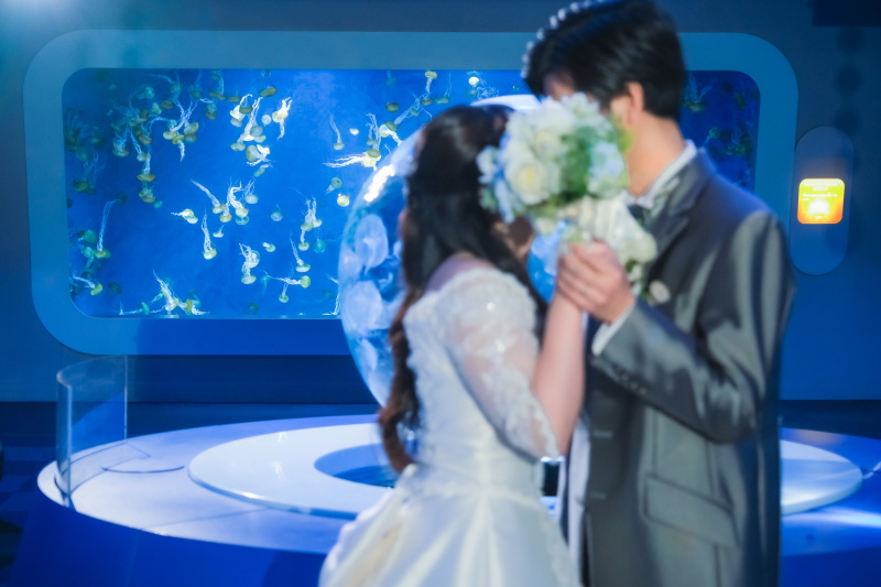 ドラマのワンシーンのように