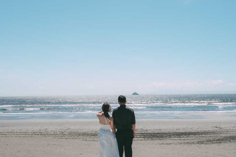 お昼の海もとっても素敵！