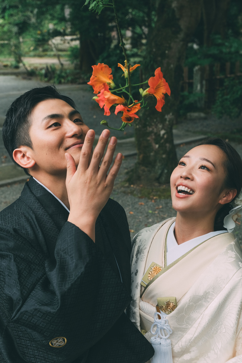 四季を感じる妙本寺