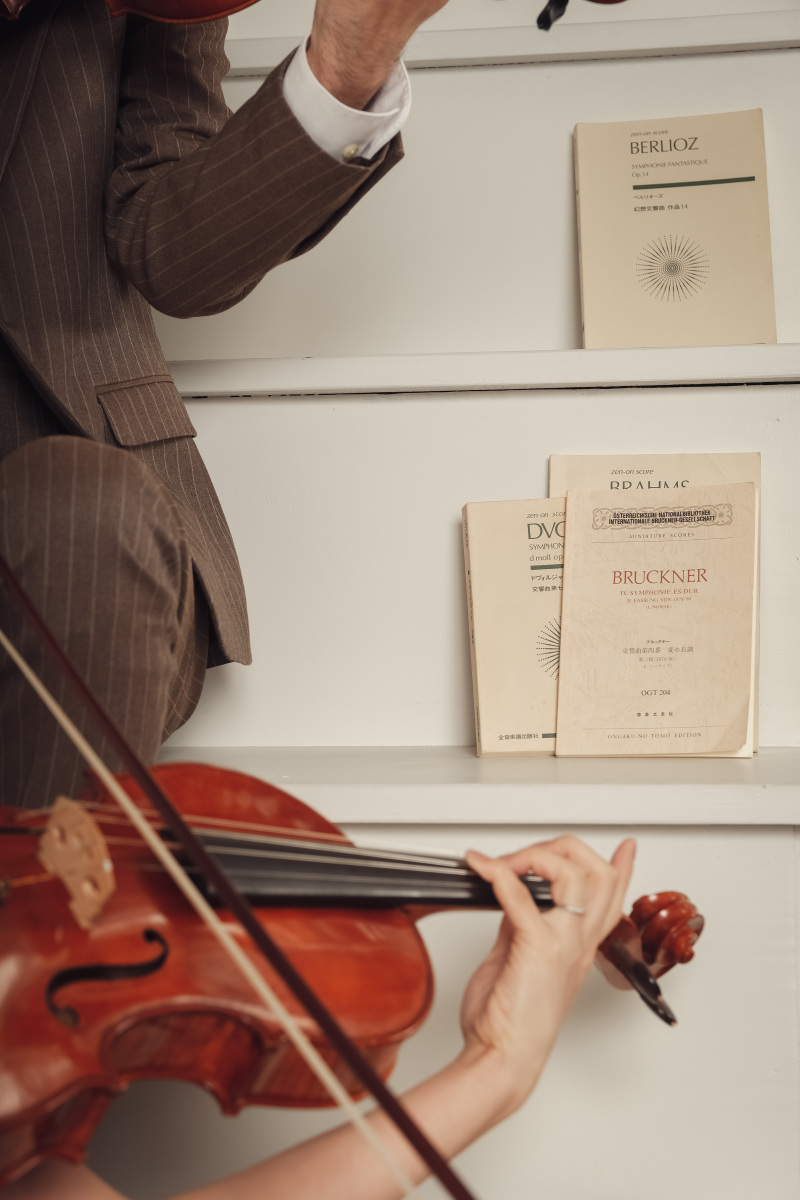 お二人はいつまでも音楽と共に