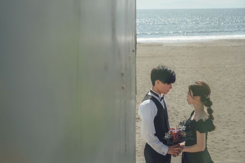 湘南の海でオシャレなお写真も！