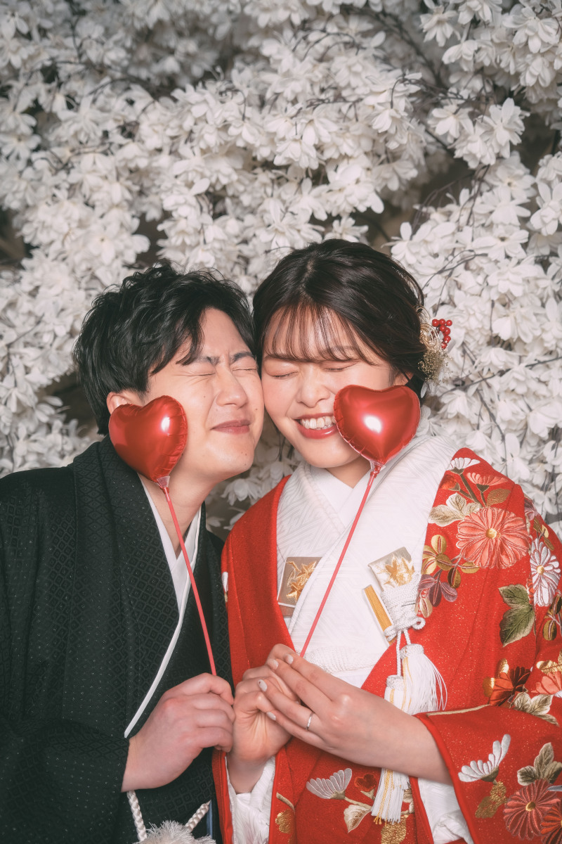 ウェディングの距離