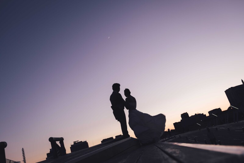 日が落ちる前に