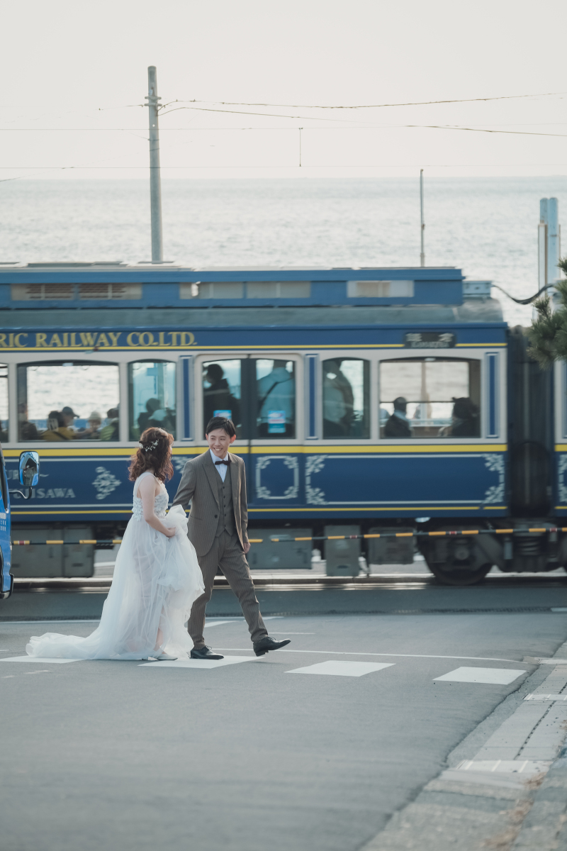 あの有名な江ノ電と！！
