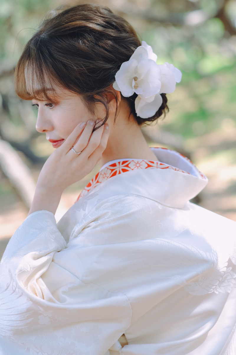 和装の奥様ヘアスタイル