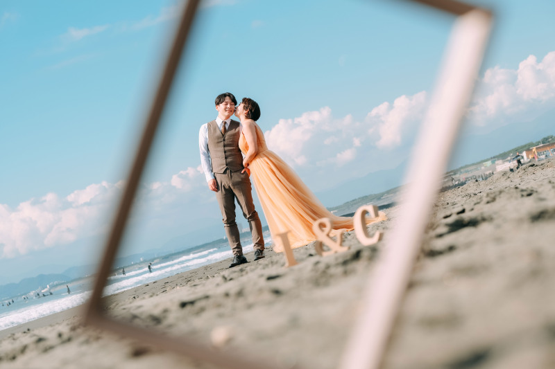 青空と湘南とビール