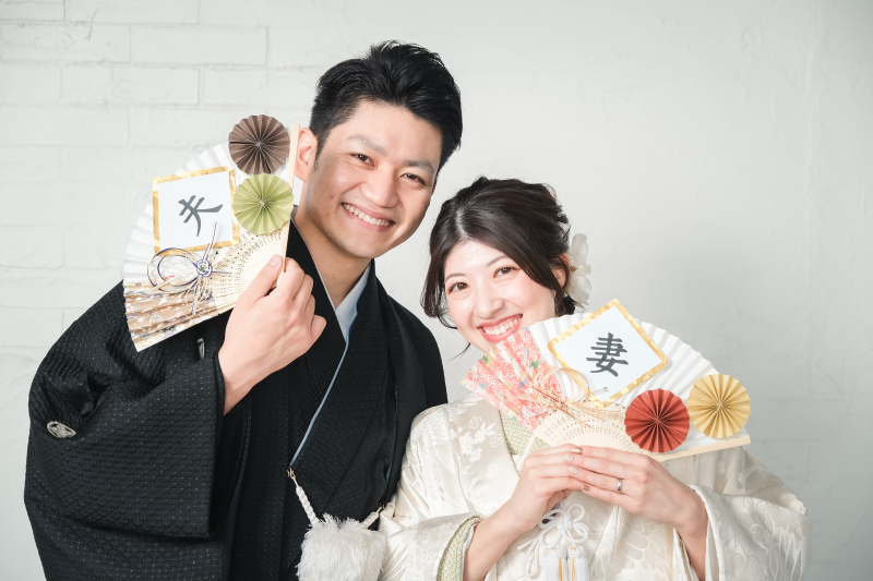 小物を使ってお二人らしさを！