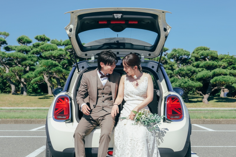 お二人の愛車とパシャリ！