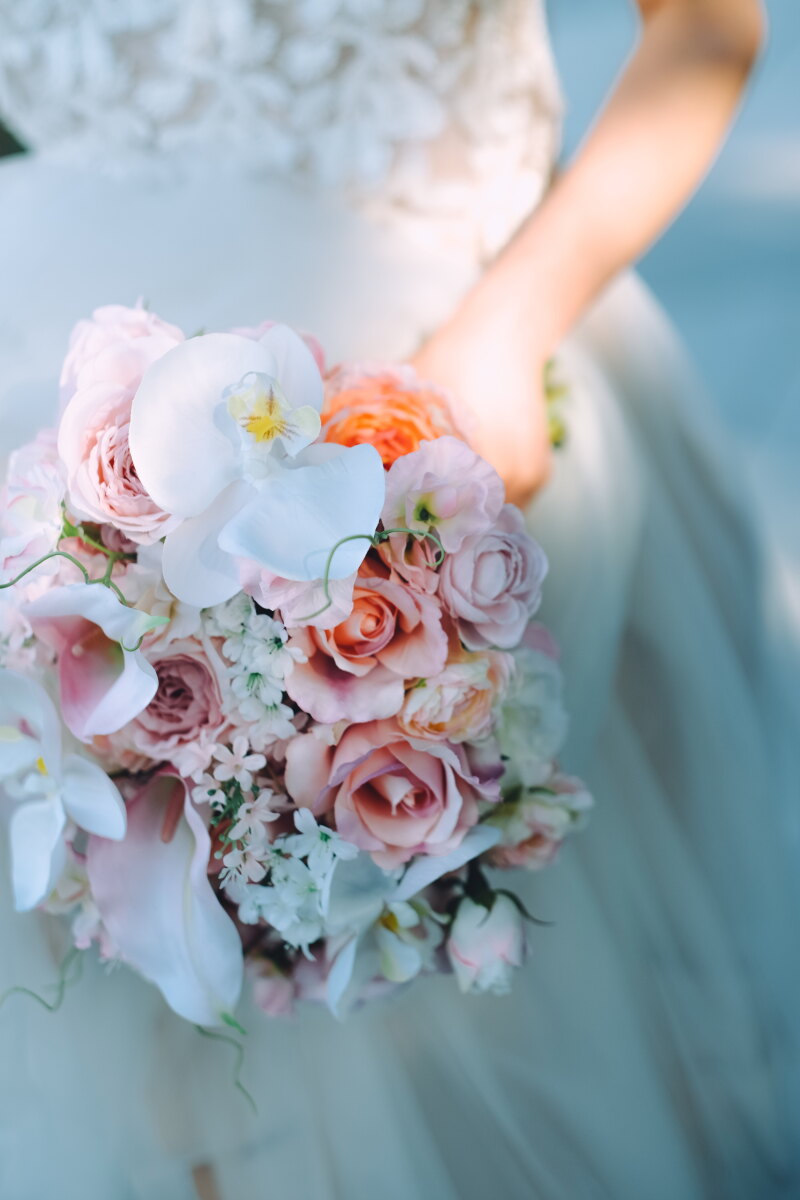 お持込みのブーケ♪