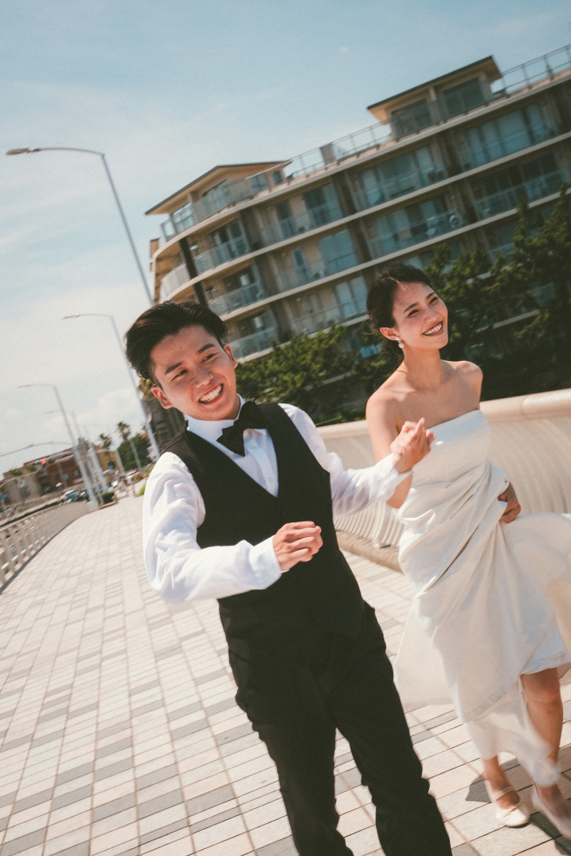 仲良く走ってみた!