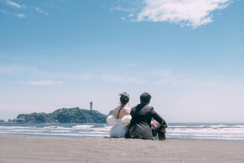 Jheart 江ノ島_海で撮影できる
