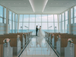 湘南の海を臨むチャペル「鎌倉プリンスホテル」