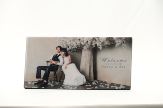 クリスタルウェルカムボード