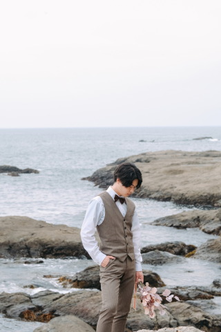 新郎様のヘアメイク