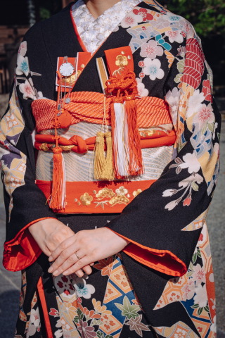 帯締め・襟・抱え帯、交換