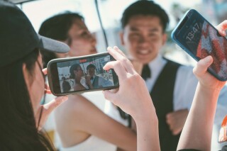 スマホ持ち込み撮影