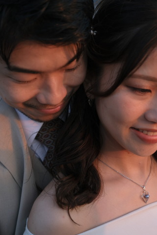 愛おしさ溢れる眼差し