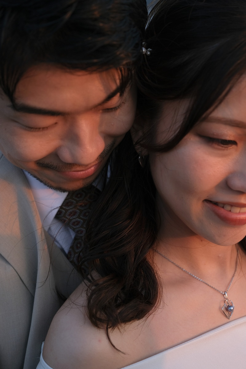 愛おしさ溢れる眼差し