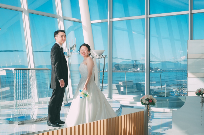 《鎌倉プリンスホテル＆海フォトプラン》【衣装追加料金なし！】オールインワンプラン　施設使用料、新婦様ヘアメイク有