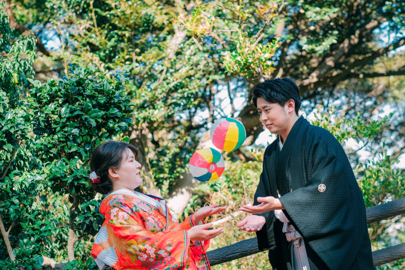 《江ノ島・江島神社》和装ロケーションプラン 施設使用料、移動費込 1.5時間撮影