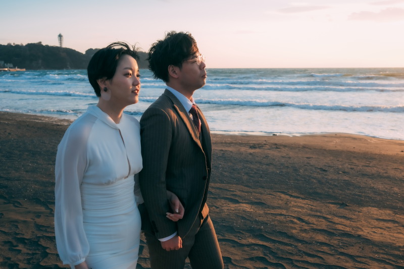 【4.5.6.7.8月撮影の方必見！】55,000円で洋装ドレス海ロケorスタジオが選べる！撮影20分5カット翌日お渡し★