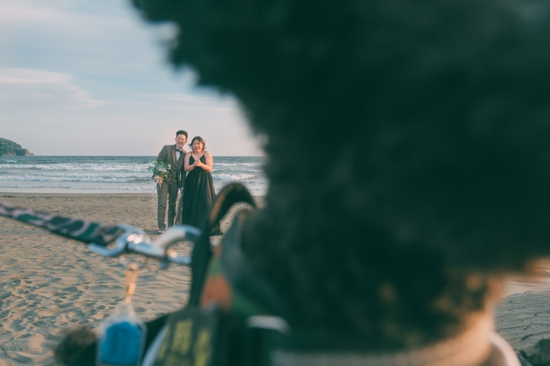 《洋装 湘南海ロケーション》ペットと一緒にウェディングフォト!2時間撮影 200カット全データ色味補正付