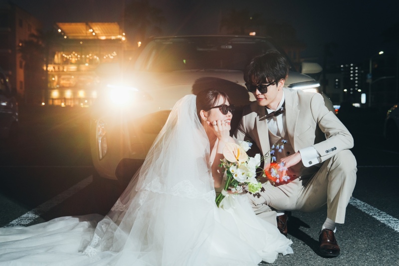 《湘南 夕日&夜景フォト》2時間撮影 新婦様ヘアメイク込み 200カット全データ色味補正付