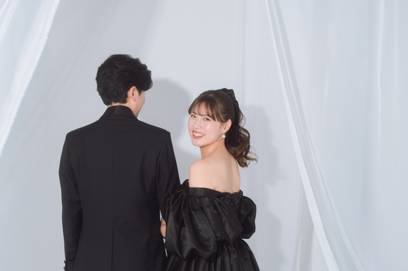 【7・8月撮影限定】ドレス・タキシード各2着付き♪|1時間撮影|100カットレタッチ付|《スタジオ撮影》◆洋装