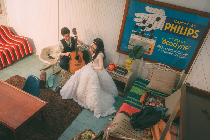 《スタジオ ロペス》新ロケーション地公開記念キャンペーン カリフォルニアスタイルで、ふたりだけのウェディングフォトを