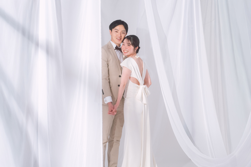 天候に左右されないスタジオ撮影｜１時間撮影｜100カットレタッチ付｜《Jheart江ノ島スタジオ》◆洋装