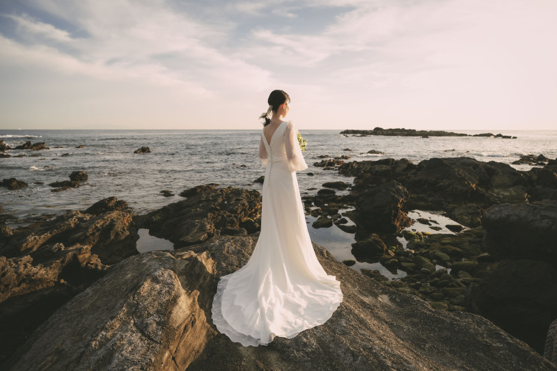 ドレス専門店「ドレス ベネデッタ」コラボプラン! 洋装ロケーション《城ヶ島》