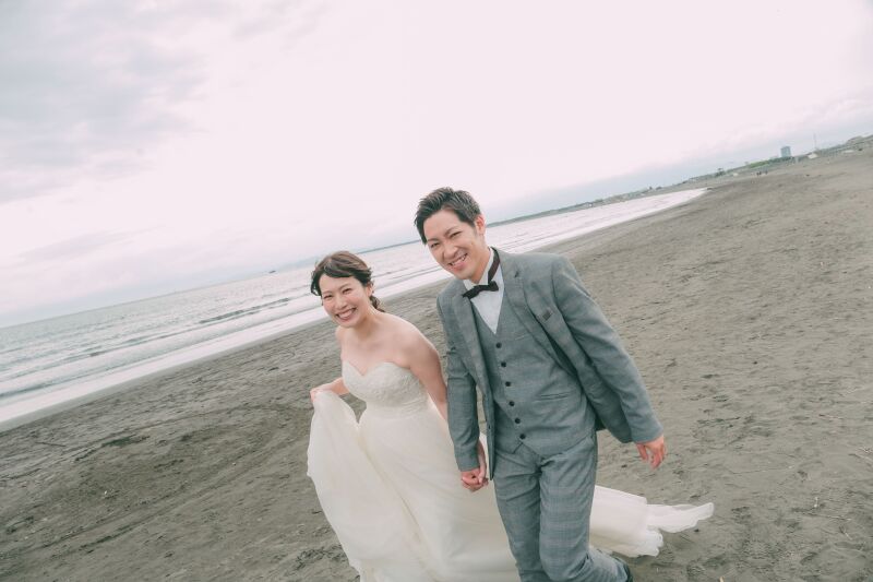【7~9月撮影限定】撮影お急ぎの方必見!!データお渡し1週間!|早朝◇洋装 海ロケーション撮影!|衣装選び放題|海まで徒歩1分♪