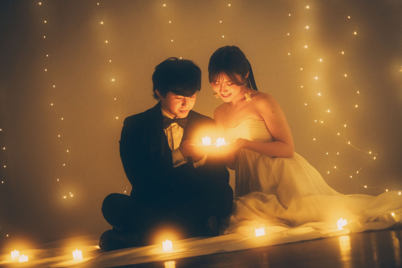 スタジオで沢山楽しみたい方に!和装&洋装スタジオフォトプラン 《Jheart江ノ島スタジオ》