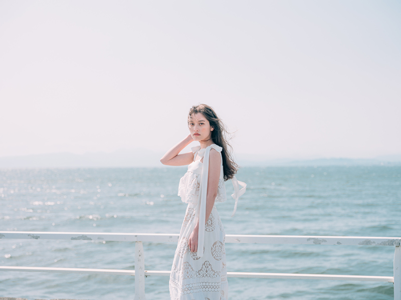 ドレス専門店「ドレス ベネデッタ」コラボプラン!洋装ロケーション《湘南・片瀬西浜海岸》