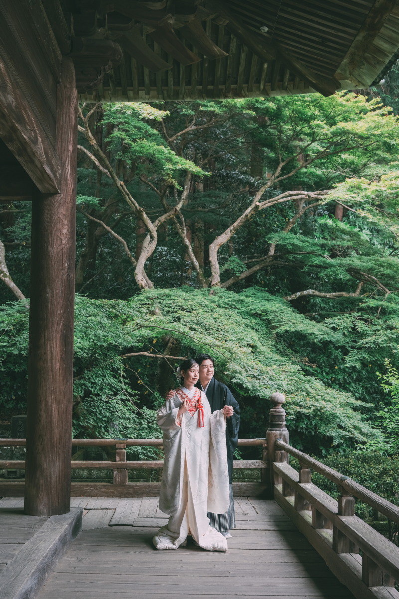 ～鎌倉 四季を彩る花咲く寺院で伝統姿のお写真を～｜1時間撮影｜100カットレタッチ付｜《妙本寺》◆和装