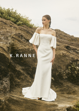 【K.RANNE】KNE0021_Offwhite