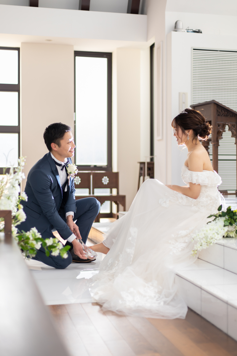 ロマンティックなシンデレラショットにも挑戦