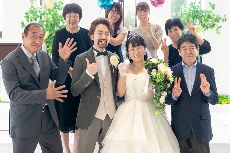 ご家族皆様の笑顔に包まれて