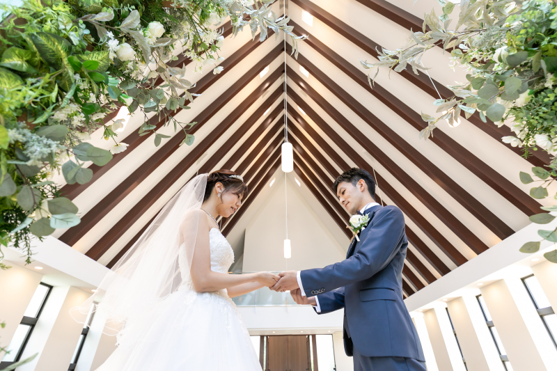 指輪交換 de 挙式スナップ風