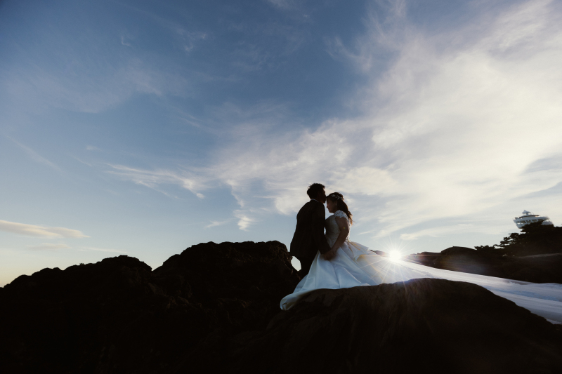 2024年10月撮影_ダイナミックな自然を背景に叶えたウェディングフォト