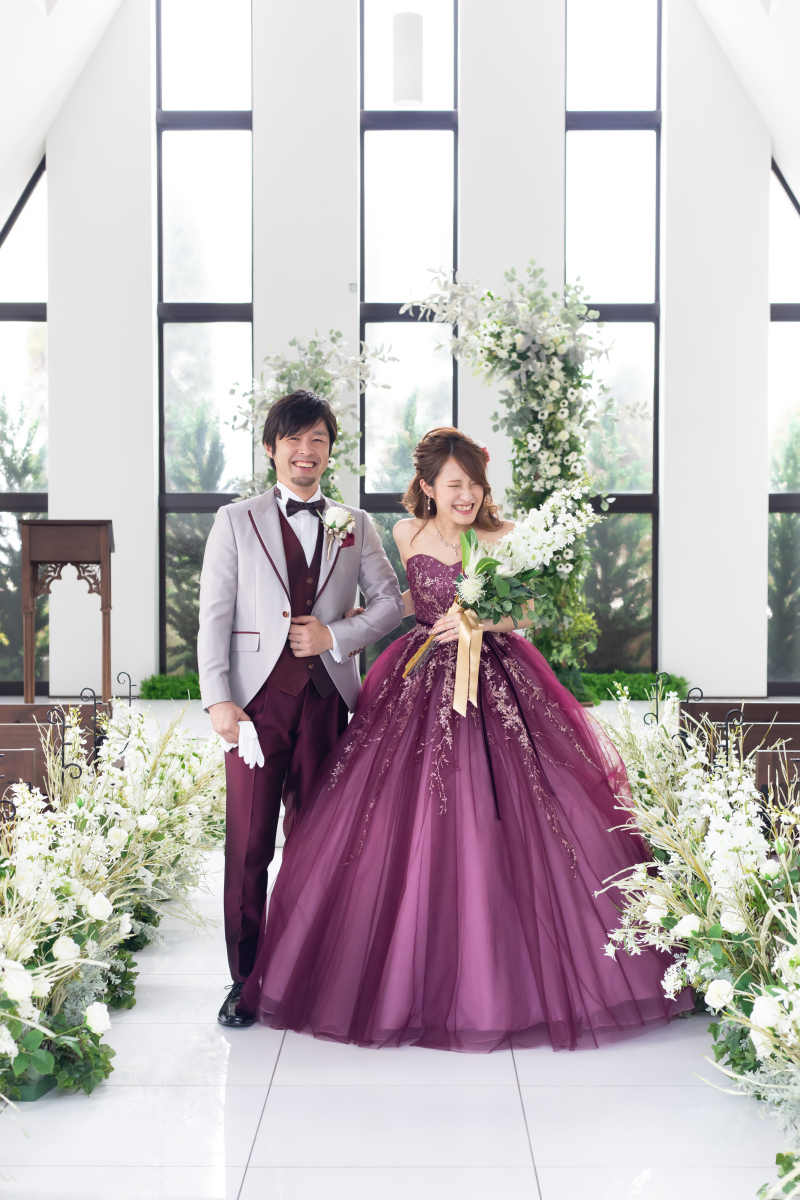 二人の温かい雰囲気×スタイリッシュなリンクコーデ