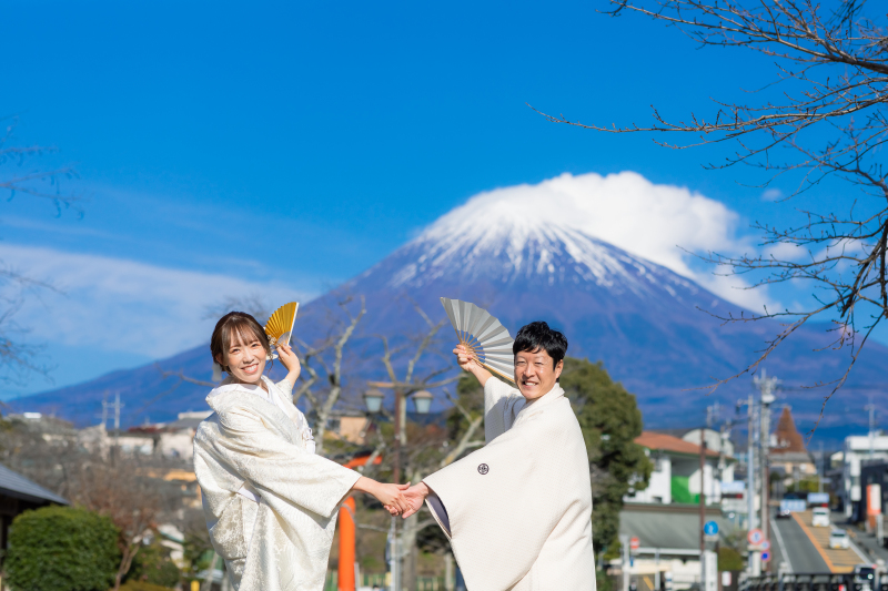 これぞ静岡・日本の風景!富士山ショット!