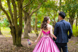 森に誘われて～洋装２点フォト・ロケーション～