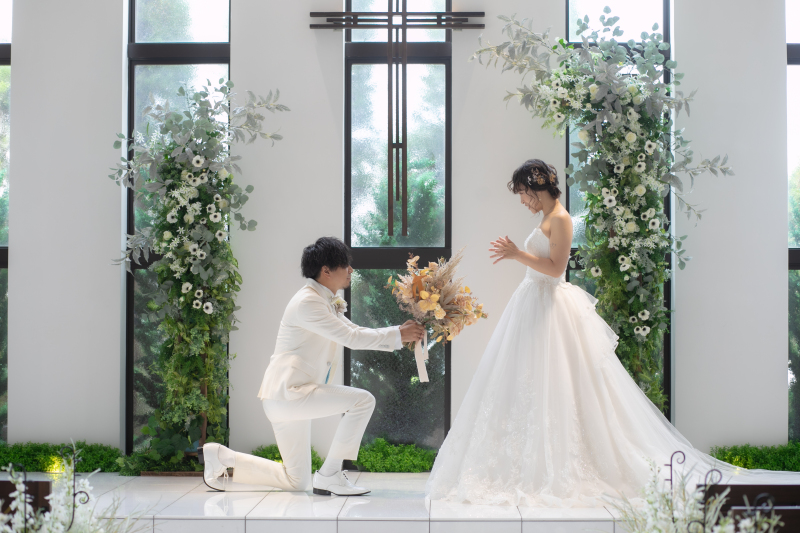 ロマンティックなシーンをチャペルで叶えて